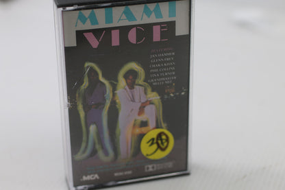 Miami Vice Original Soundtrack Cassette Tape vINTAGE MUSIC