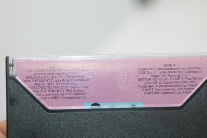 Miami Vice Original Soundtrack Cassette Tape vINTAGE MUSIC