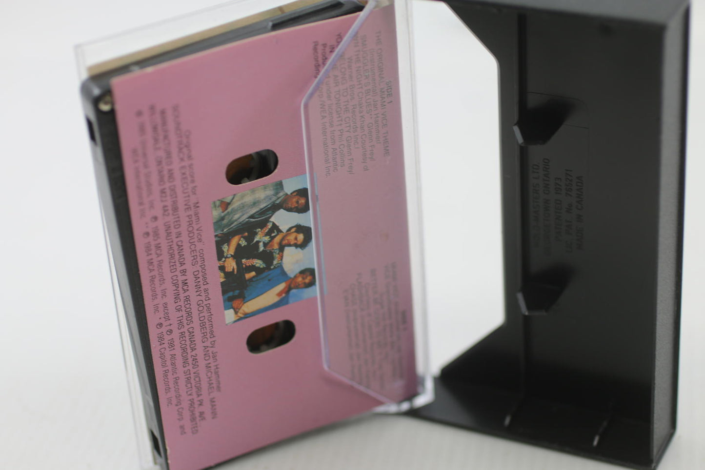 Miami Vice Original Soundtrack Cassette Tape vINTAGE MUSIC