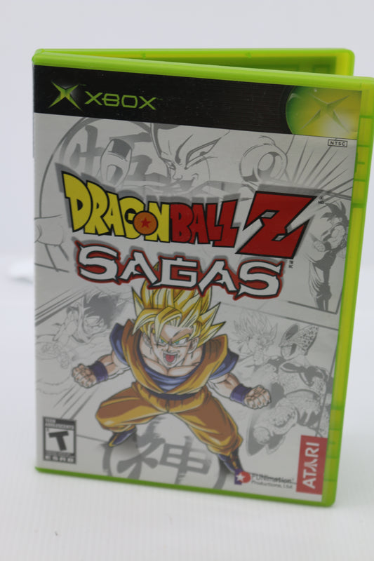 Dragon Ball Z Sagas - Xbox first gen - Video Game & Case