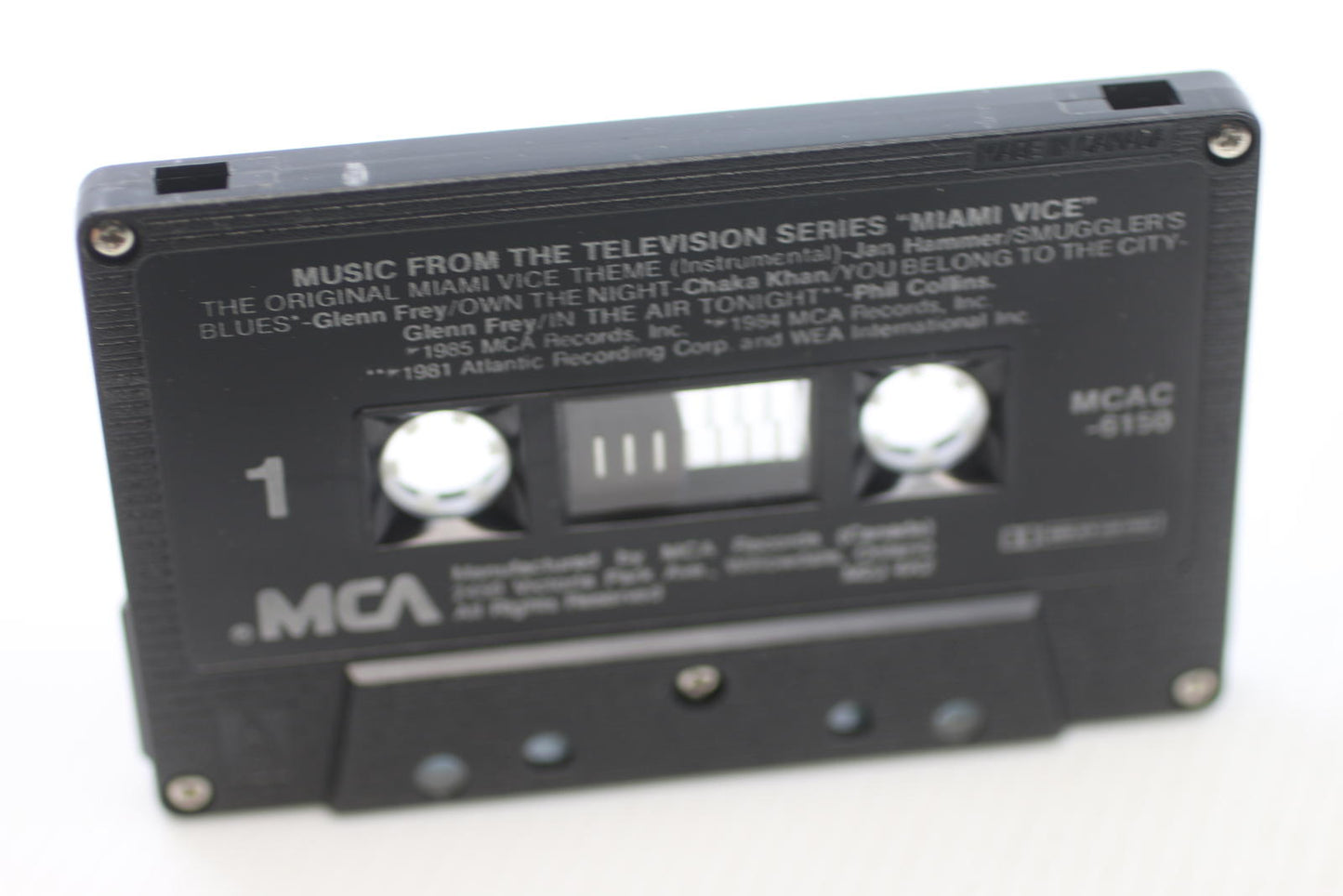 Miami Vice Original Soundtrack Cassette Tape vINTAGE MUSIC