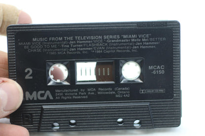Miami Vice Original Soundtrack Cassette Tape vINTAGE MUSIC