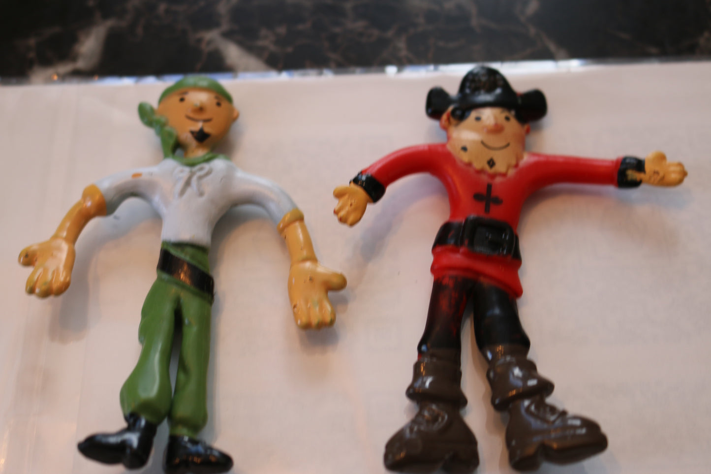 ArtCreativity Bendable Pirate Figures, Set of 4 Flexible Men, Birthday Party #2