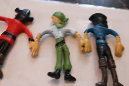 ArtCreativity Bendable Pirate Figures Set of 3 Flexible Men, Birthday Party #4