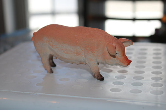 Toy animal figurine - pig farm