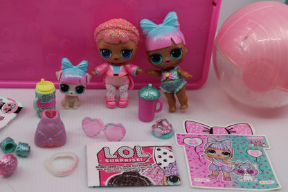 LOL Surprise Doll Birthday Deluxe Miss Partay & Puppy Dog Pink 2018 Accessories