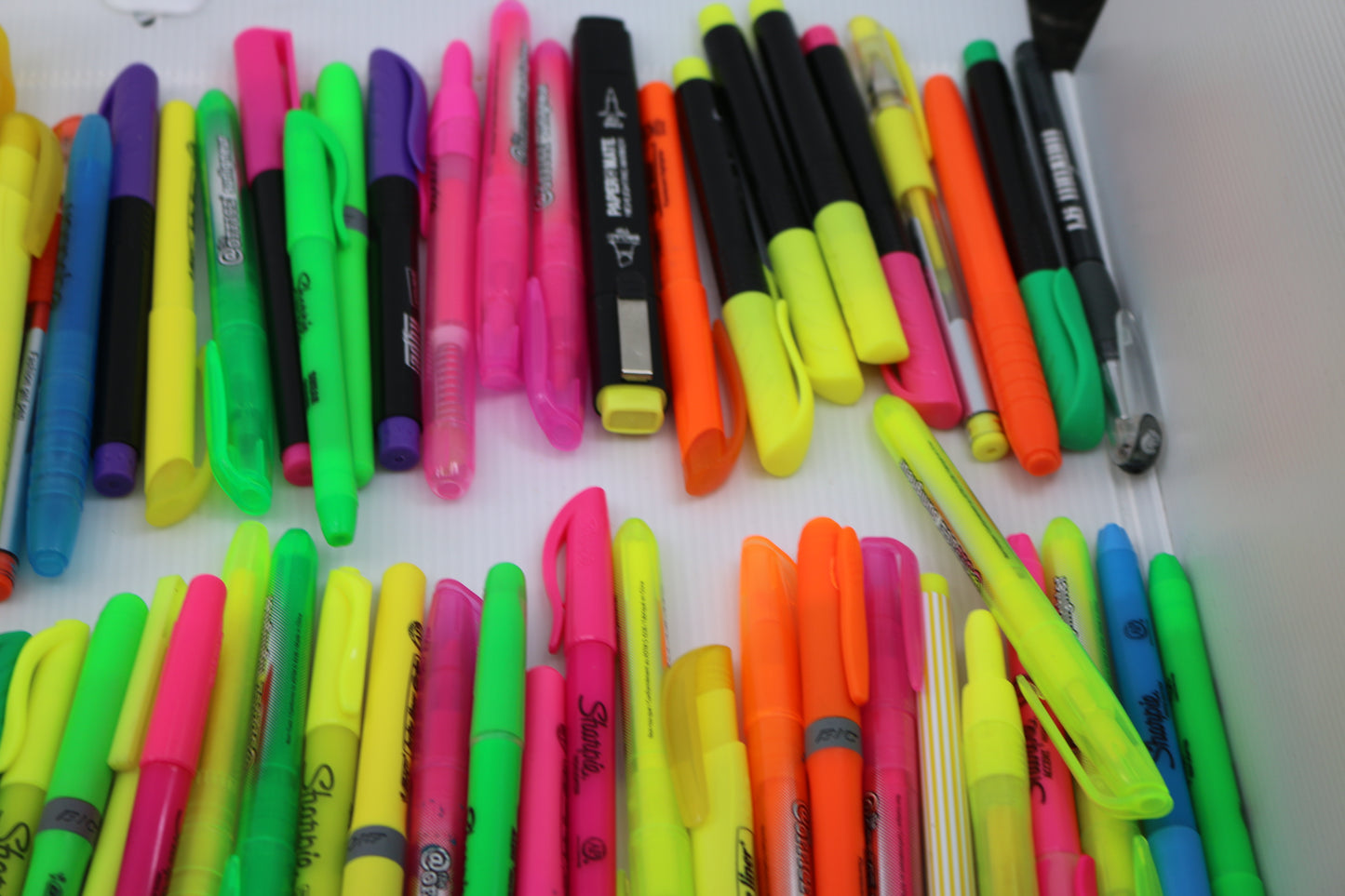 Huge lot Bulk Sharpie Marker stadtler bic Fluorescent YELLOW Highlighter