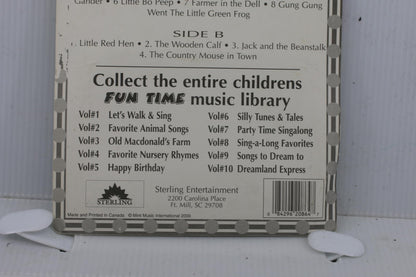 Vintage sealed on card Old MacDonald's Farm Vol. 3 Cassette Tape