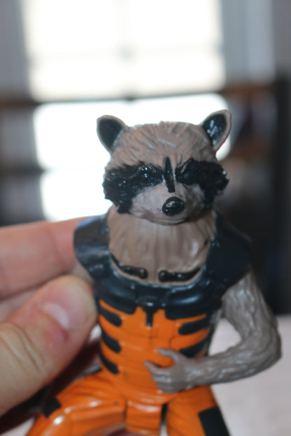 Marvel Rocket Raccoon from Guardians Of The Galaxy 6” Action Figure 2014 Hasbro