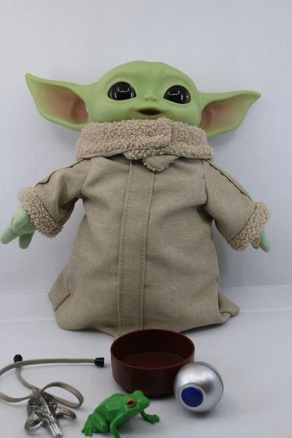 The Child 11 Inch Doll Baby Yoda Grogu Mattel Star Wars Mandalorian Plush 2021