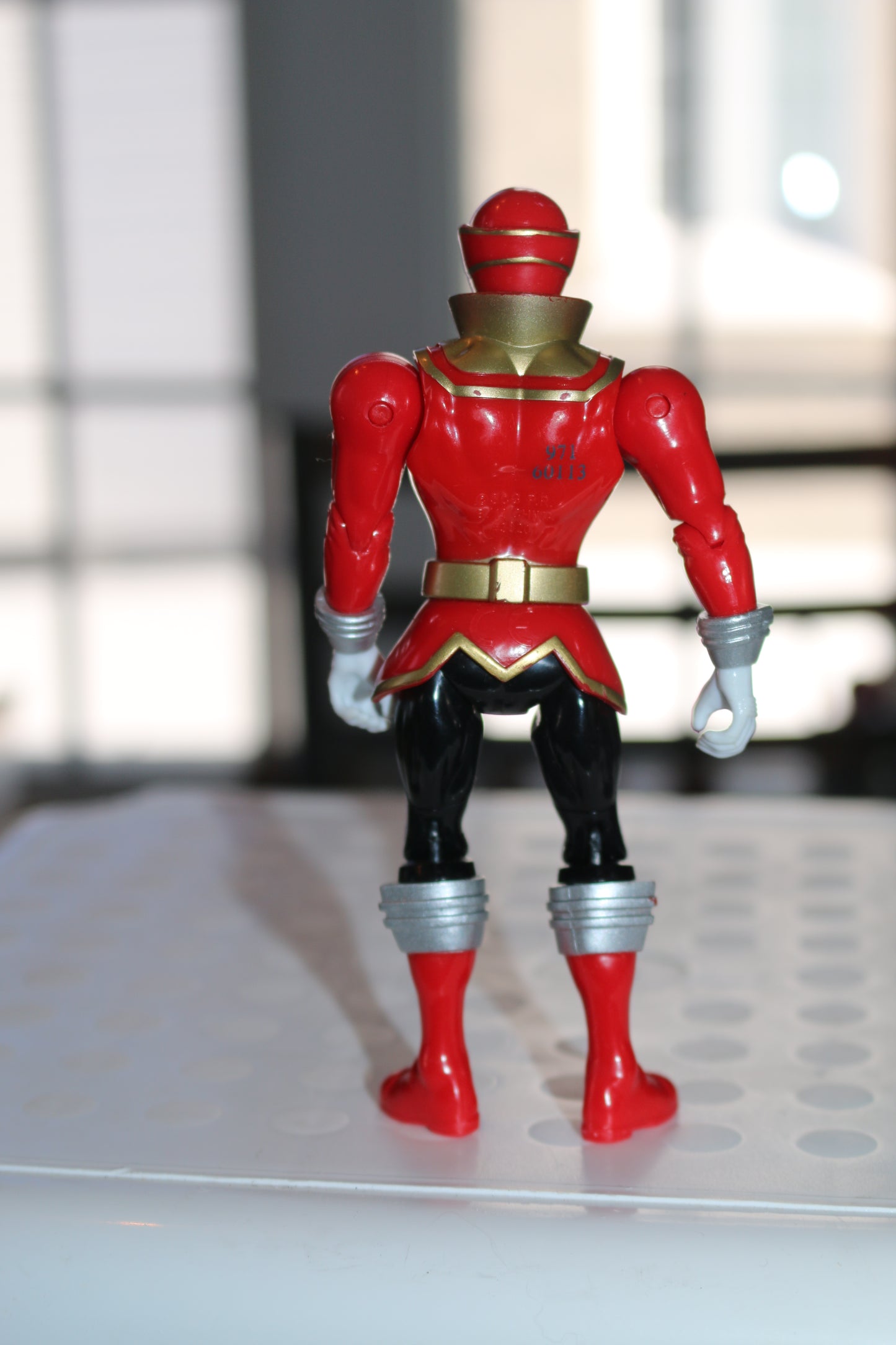 Power Rangers Super Megaforce Armored RED Pirate Ranger Action Figure Toy 2014