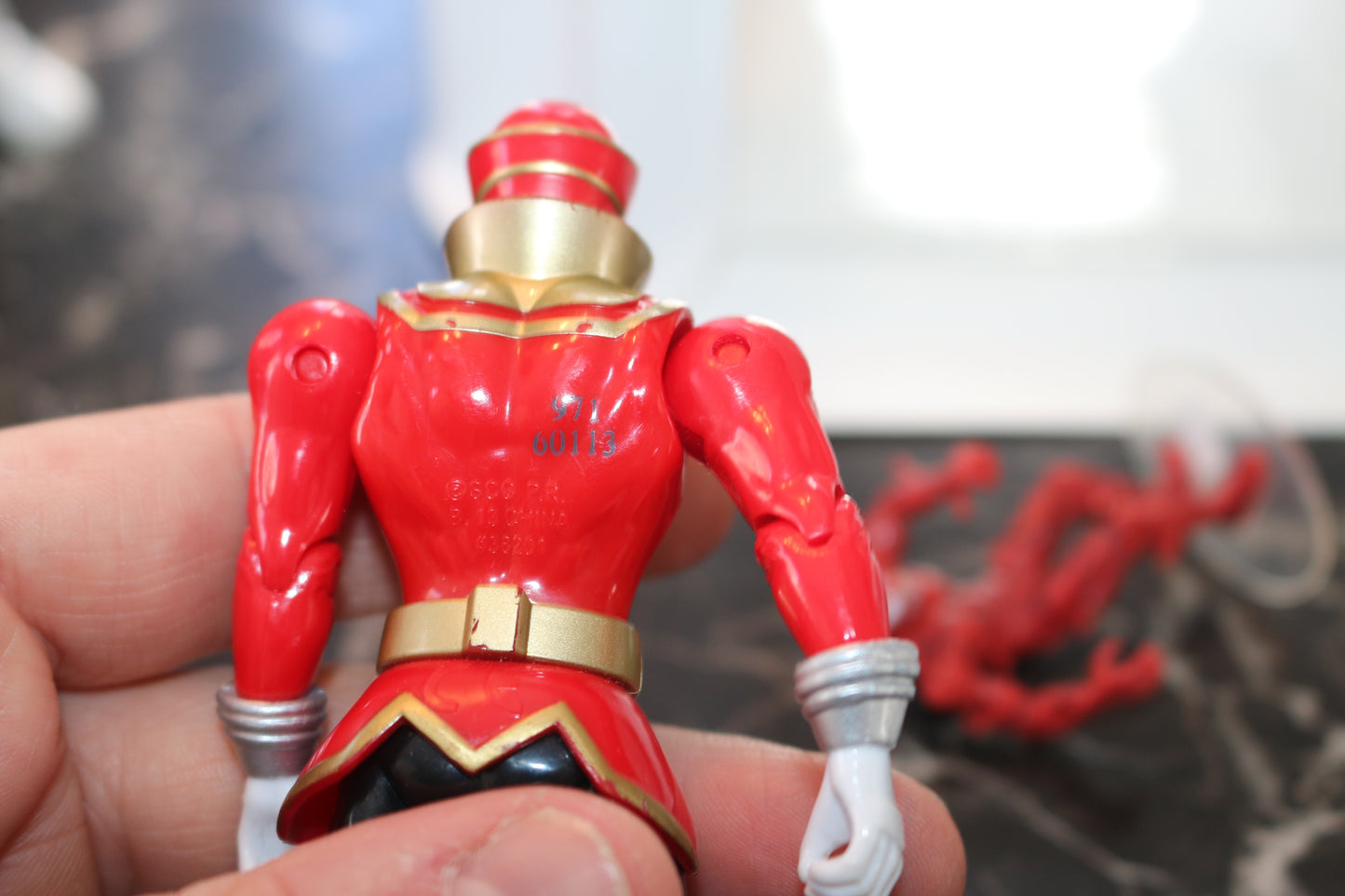 Power Rangers Super Megaforce Armored RED Pirate Ranger Action Figure Toy 2014