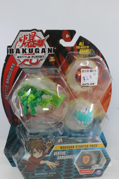 Bakugan Battle Planet Ventus Garganoid Starter Pack SEALED