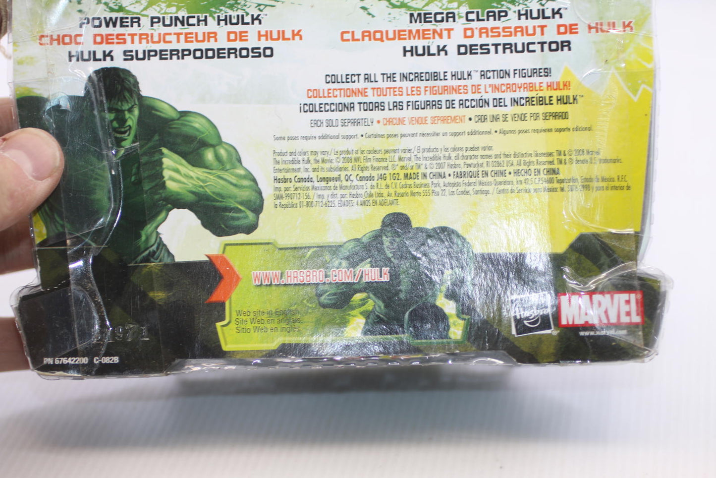 The Incredible Hulk 2008 Gamma Charged Abomination Mutating Spine Action Figure