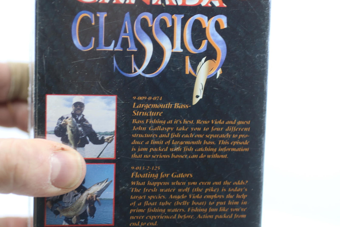 SEALED Fish-n Canada Classics 3 VHS Box Set New 1992 Fishing Fish ABM Group