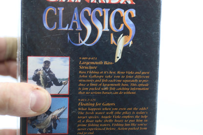 SEALED Fish-n Canada Classics 3 VHS Box Set New 1992 Fishing Fish ABM Group