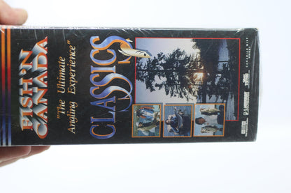 SEALED Fish-n Canada Classics 3 VHS Box Set New 1992 Fishing Fish ABM Group