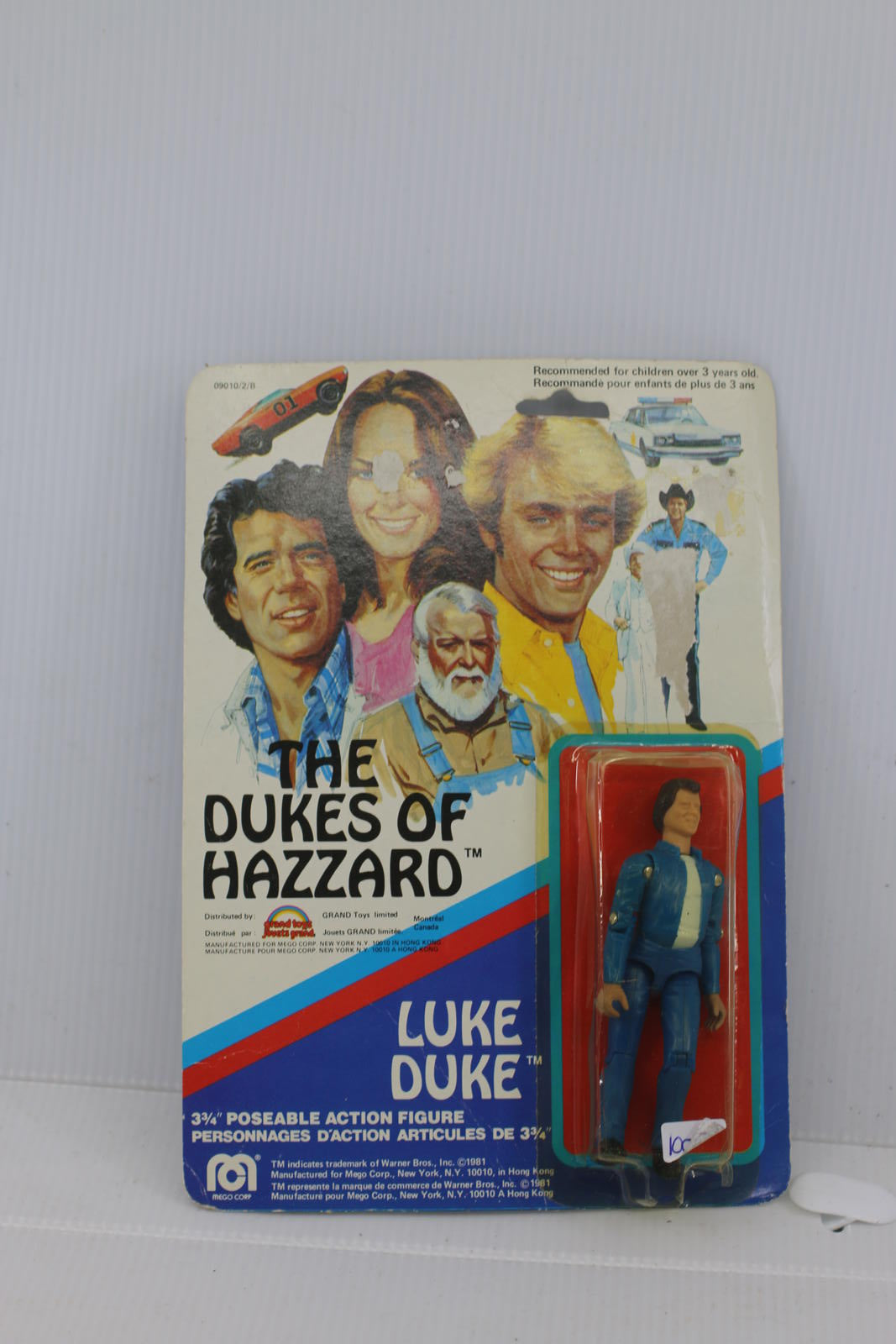 Vintage 1981 Mego The "Dukes of Hazzard" LUKE DUKE figure. MOC