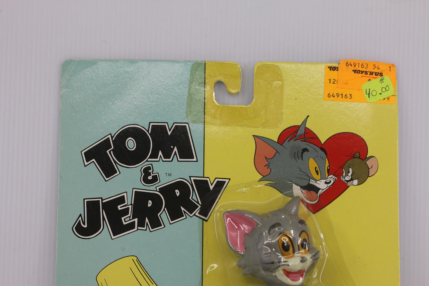 Turner Entertainment Just Toys Tom & Jerry 1989 Edition Bendable figures on card