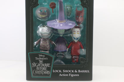 Lock Shock & Barrel The Nightmare Before Christmas Diamond Select Figures NEW