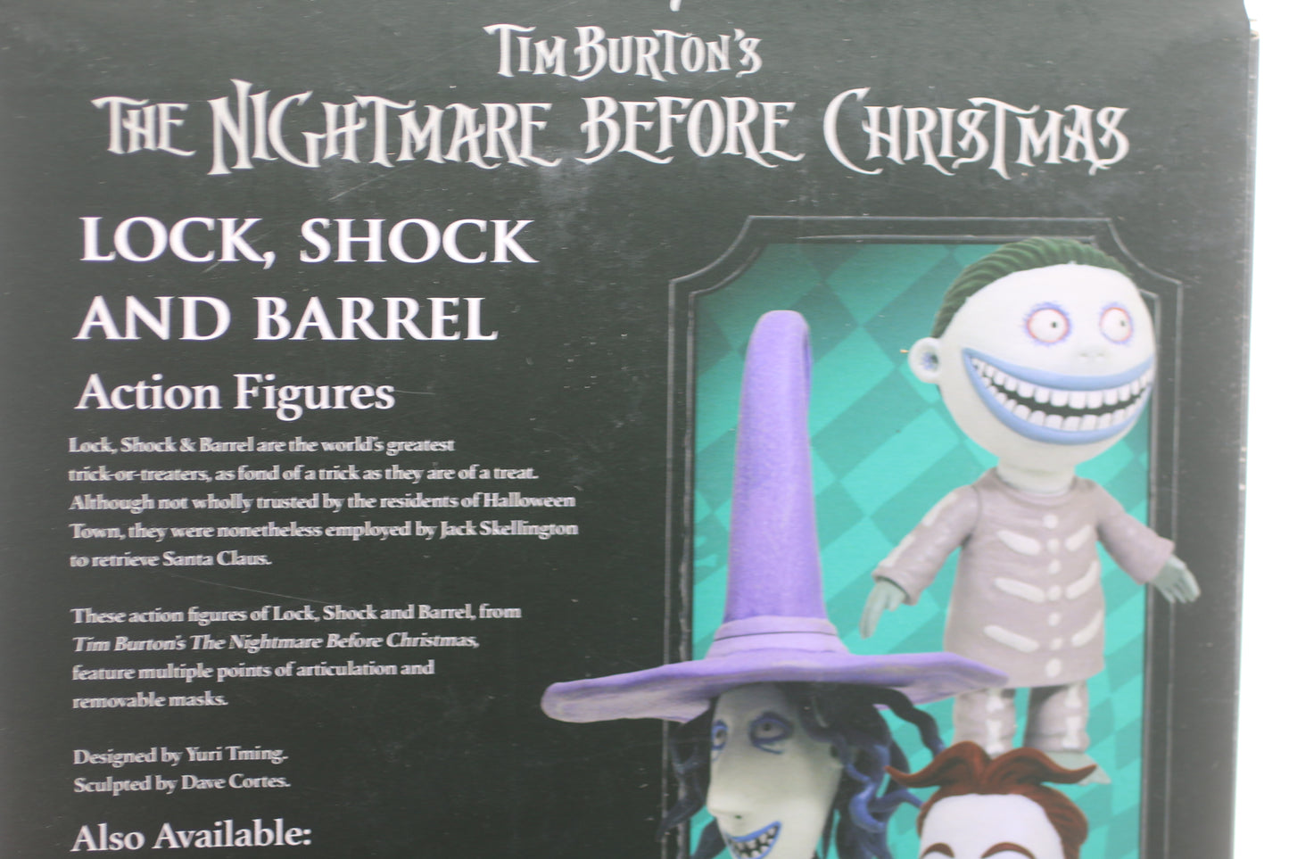 Lock Shock & Barrel The Nightmare Before Christmas Diamond Select Figures NEW