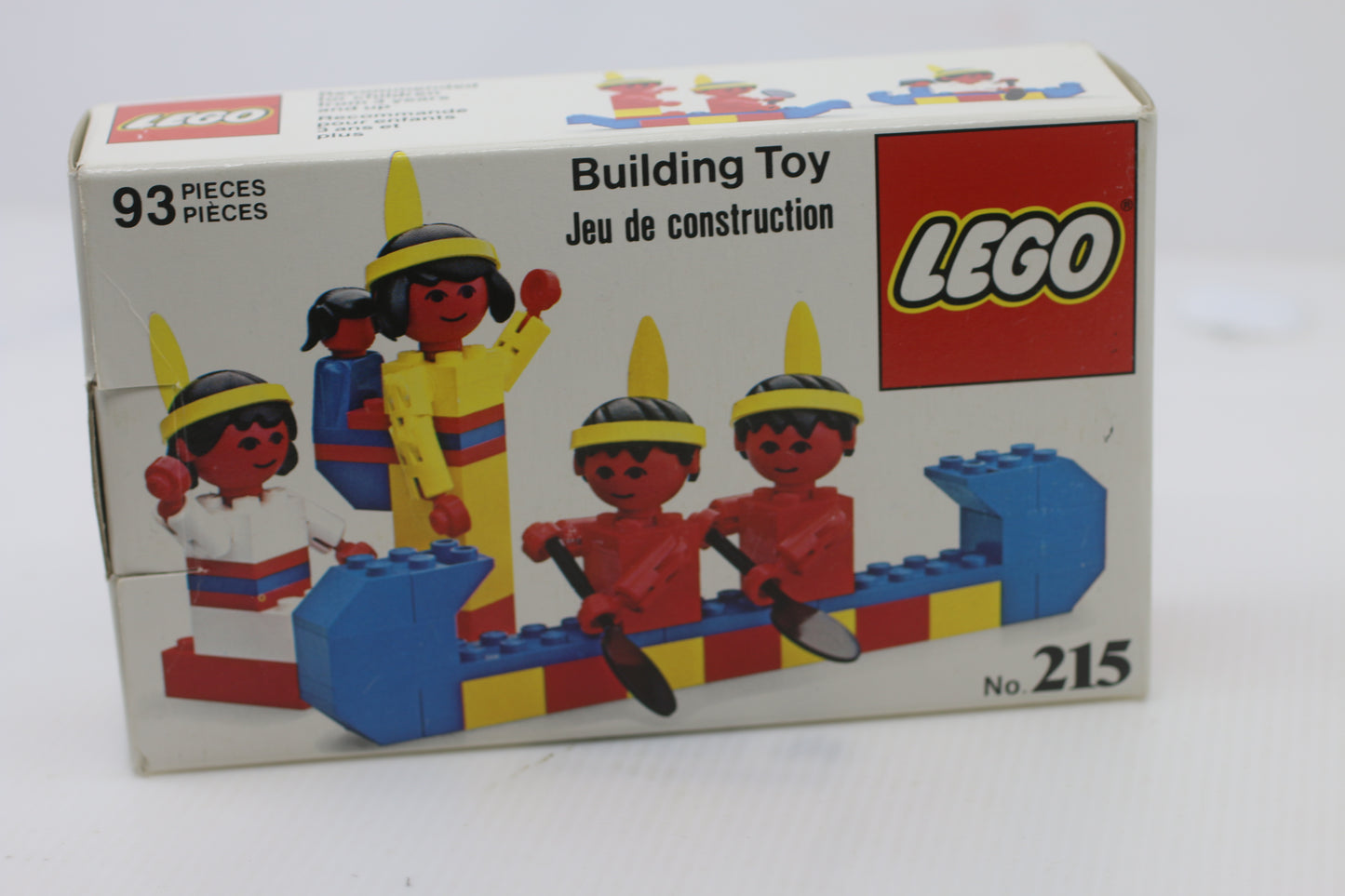 LEGO Building Set With People: Red Indians (215) samsonite Canada vintage