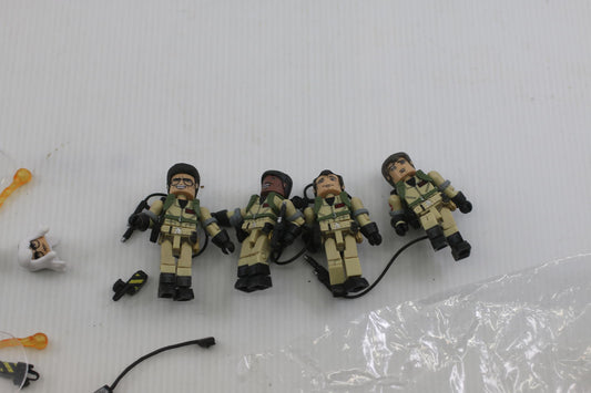 Ghostbusters Minimates Lot mini fig Figures Accessories Fire Effects Stands toys