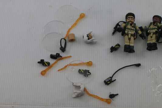Ghostbusters Minimates Lot mini fig Figures Accessories Fire Effects Stands toys