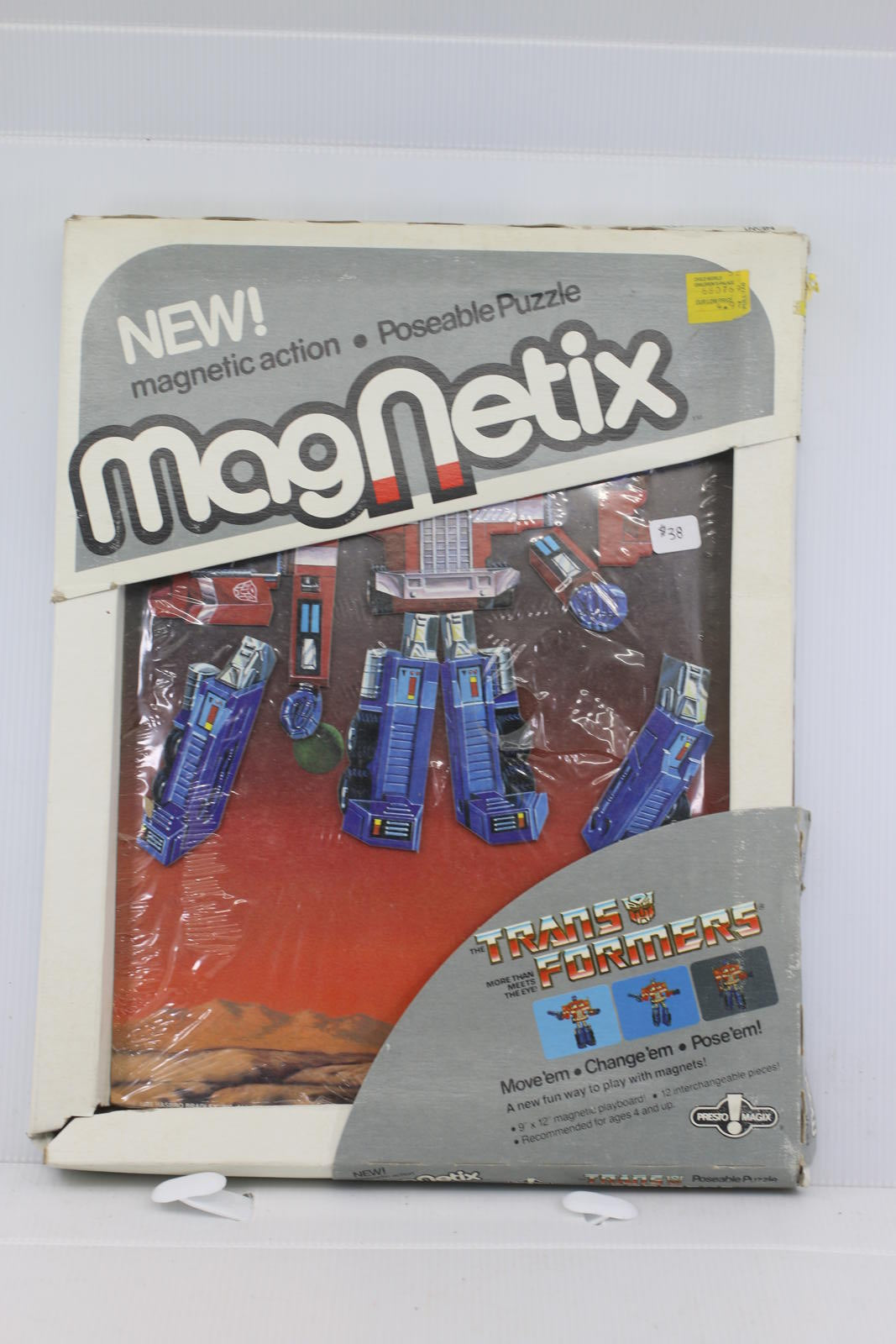 Vintage Transformers Magnetix / Magnet Tix Poseable Puzzle Optimus Prime 1985 #1