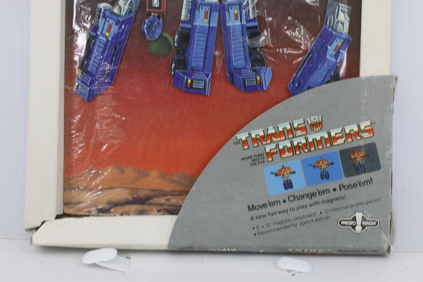 Vintage Transformers Magnetix / Magnet Tix Poseable Puzzle Optimus Prime 1985 #1
