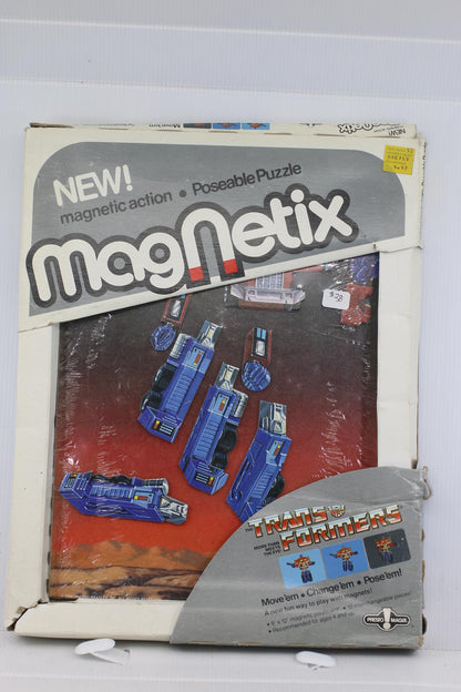 Vintage Transformers Magnetix / Magnet Tix Poseable Puzzle Optimus Prime 1985 #2