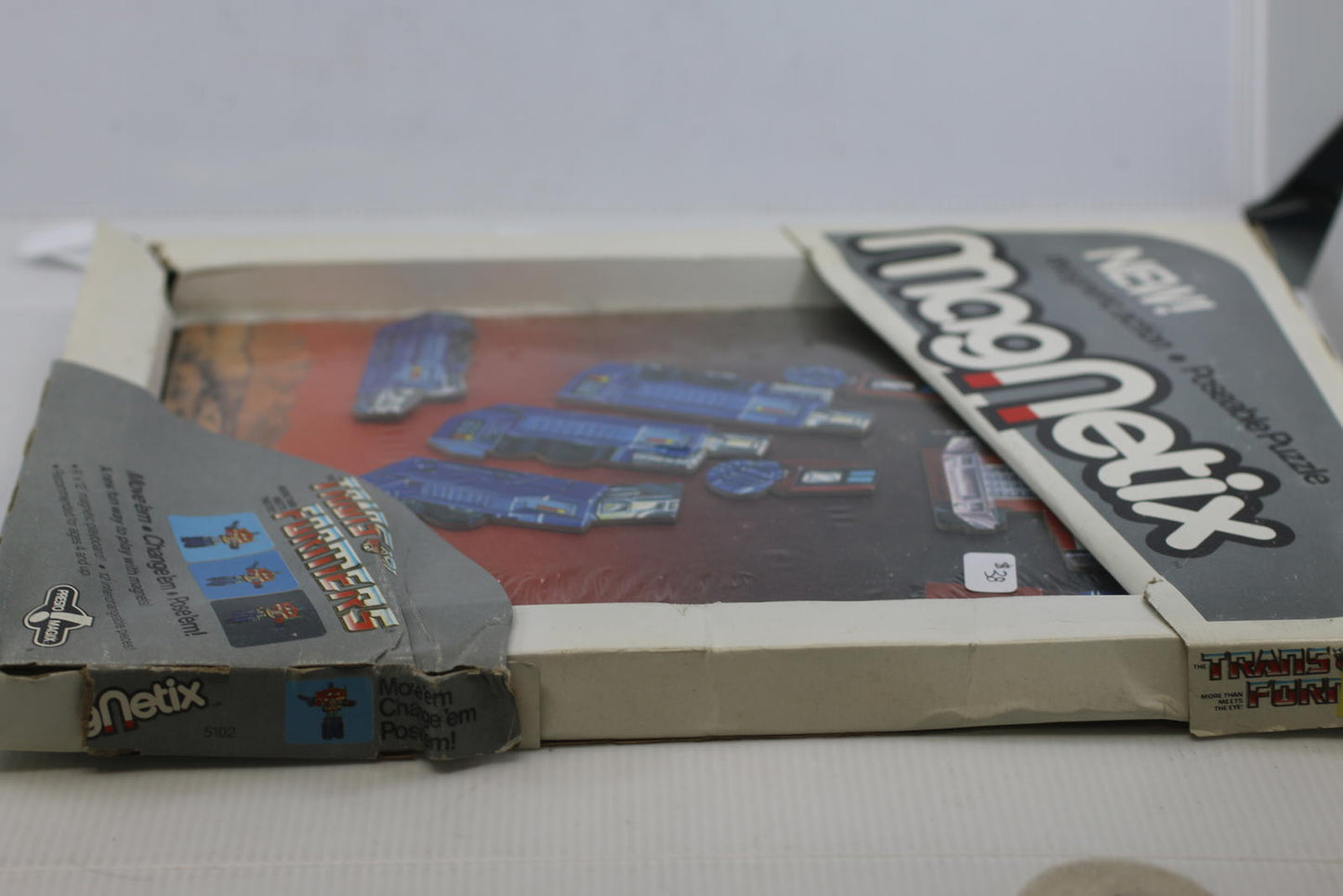 Vintage Transformers Magnetix / Magnet Tix Poseable Puzzle Optimus Prime 1985 #2