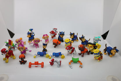 PAW PATROL ACTION FIGURES LOT Toys PVC Figurines Puppy Dog MOVING PARTS Jointed