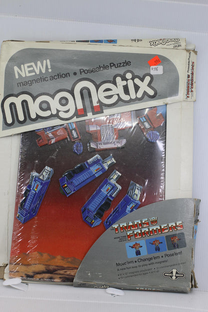 Vintage Transformers Magnetix / Magnet Tix Poseable Puzzle Optimus Prime 1985 #3