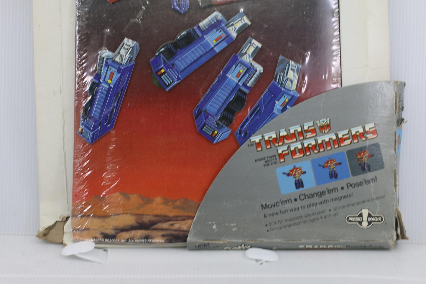 Vintage Transformers Magnetix / Magnet Tix Poseable Puzzle Optimus Prime 1985 #3