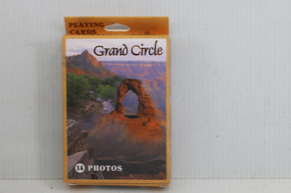 Grand Circle Playing Cards with 14 Photos