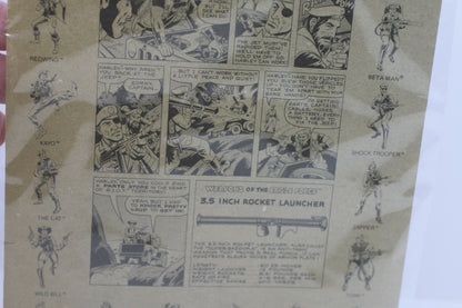 Eagle Force Harley Die Cast Metal Poseable Action Figure Mego 1981 NIP Warrior