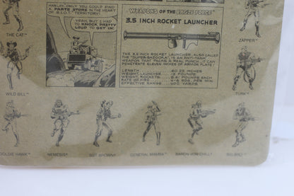 Eagle Force Harley Die Cast Metal Poseable Action Figure Mego 1981 NIP Warrior