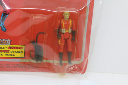 Eagle Force Beta Man Die Cast Metal Poseable Action Figure Mego 1981 NIP