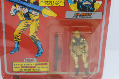 HARLEY ACE MECHANIC 1981 Mego Eagle Force Die Cast Metal action figure MOC #2