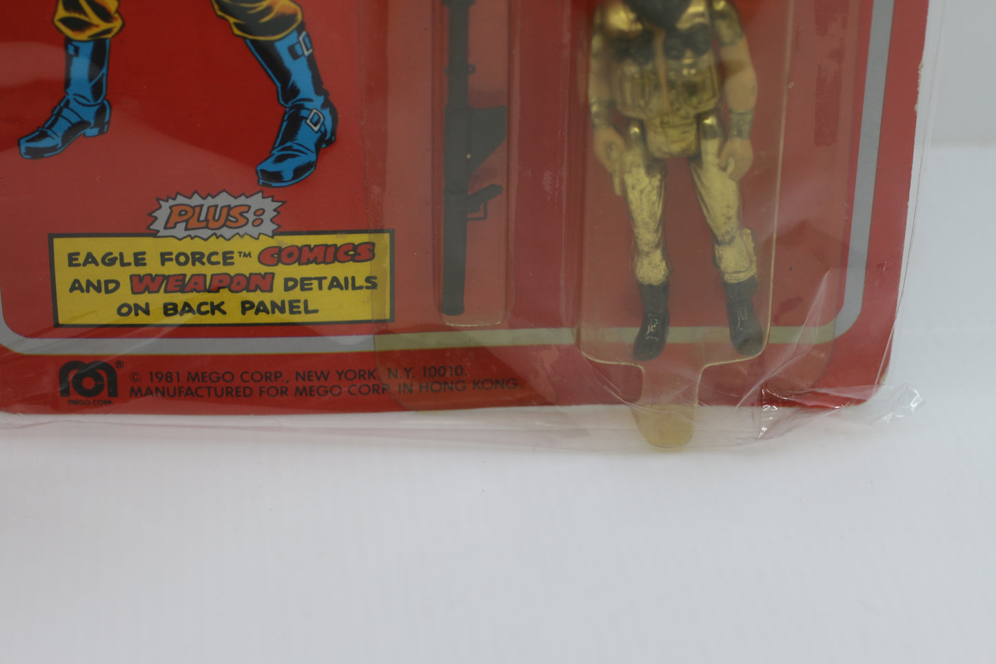 HARLEY ACE MECHANIC 1981 Mego Eagle Force Die Cast Metal action figure MOC #2