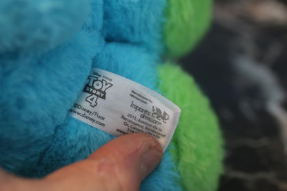 Disney Toy Story 4 BUNNY 12” Plush Blue Green Pixar imports Dragon