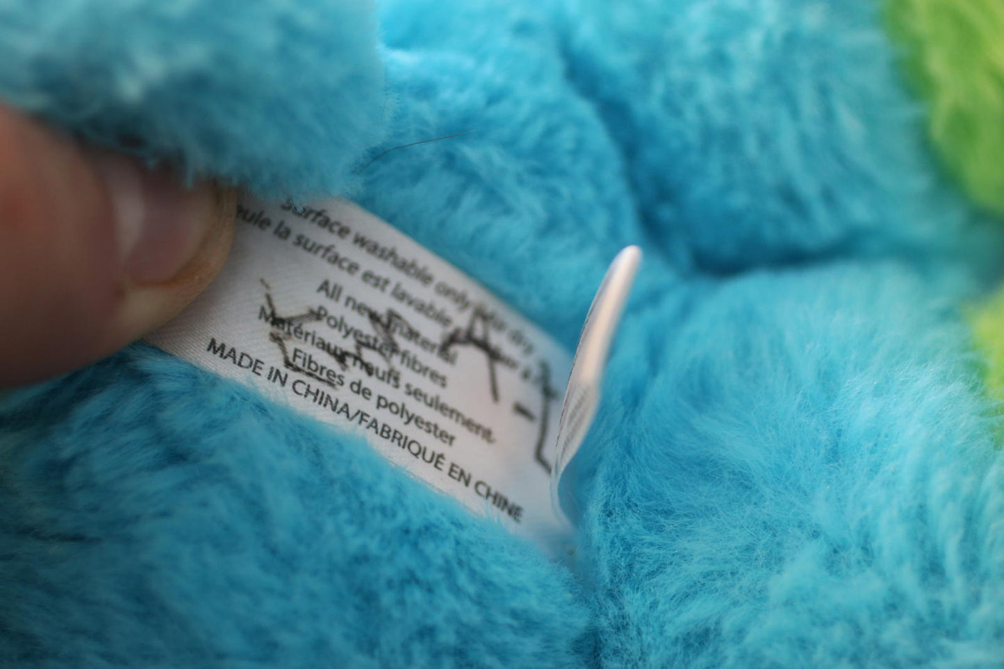 Disney Toy Story 4 BUNNY 12” Plush Blue Green Pixar imports Dragon