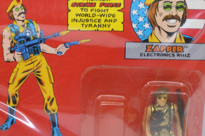 Eagle Force Zapper Electronic Whiz DieCast Metal Poseable Action Figure 3" Mego