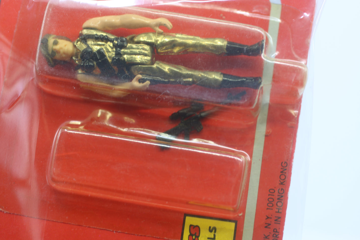 Eagle Force Zapper Electronic Whiz DieCast Metal Poseable Action Figure 3" Mego