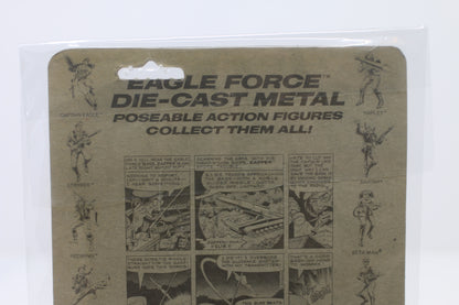 Eagle Force Zapper Electronic Whiz DieCast Metal Poseable Action Figure 3" Mego