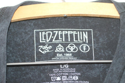 Led Zeppelin Over Europe 1980 Vintage Band T-Shirt 2022 size large