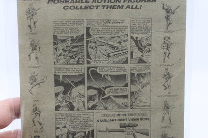 Eagle Force Zapper Electronic Whiz DieCast Metal Poseable Action Figure 3" Mego