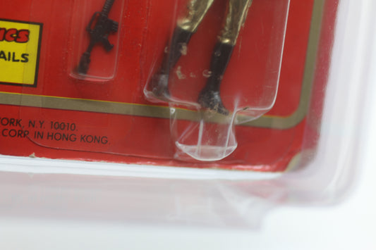 Goldie Hawk Eagle Force MOSC 1981 Die-Cast Metal Vintage Action Figure 1/2