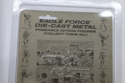 Goldie Hawk Eagle Force MOSC 1981 Die-Cast Metal Vintage Action Figure 1/2